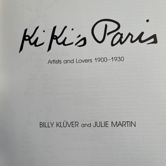 Kiki's Paris: Artists and Lovers, 1900-1930, by Billy Kluver and Julie Martin - Picture 8 of 13